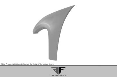 Aero Function - Lexus LX AF-1 Aero Function (GFK) Wide Body Kit- Front Fenders 112294 - Image 7