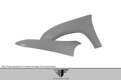 Aero Function - Lexus LX AF-1 Aero Function (GFK) Wide Body Kit- Front Fenders 112294 - Image 8