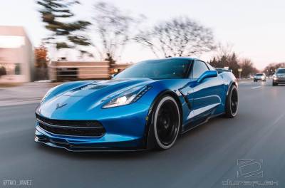 Duraflex - Chevrolet Corvette Duraflex ZR-C Fender Flares - 4 Piece - 112397 - Image 2