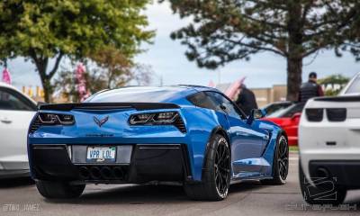 Duraflex - Chevrolet Corvette Duraflex ZR-C Fender Flares - 4 Piece - 112397 - Image 4