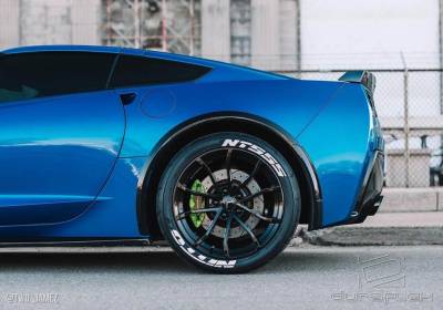 Duraflex - Chevrolet Corvette Duraflex ZR-C Fender Flares - 4 Piece - 112397 - Image 5