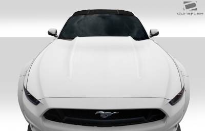 Duraflex - Ford Mustang Duraflex Cowl Hood - 1 Piece - 112580 - Image 2