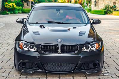 Carbon Creations - BMW 3 Series 4DR AF1 DriTech Carbon Fiber Body Kit- Hood 112912 - Image 4