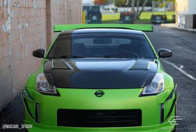 Carbon Creations - Nissan 350Z TS-3 DriTech Carbon Fiber Body Kit- Hood 112958 - Image 2