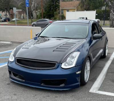 Carbon Creations - Infiniti G Coupe O Design DriTech Carbon Fiber Body Kit- Hood 112968 - Image 4