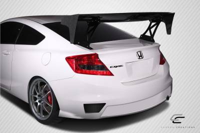 Carbon Creations - 62" Universal VRX V.2 Short 9pcs Carbon Fiber Body Kit-Wing/Spoiler!!! 113251 - Image 2