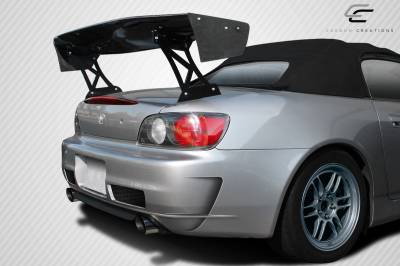 Carbon Creations - 66" Universal VRX V1 Short 9pc Dritech Carbon Fiber Body Kit-Wing/Spoiler 113257 - Image 2