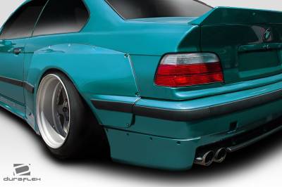 Duraflex - BMW 3 Series Circuit Duraflex Fender Flares 113444 - Image 2