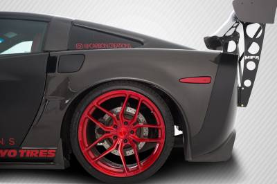 Chevrolet Corvette ZR1 Look Carbon Fiber Creations Fender Flares!!! 113784