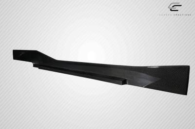 Carbon Creations - Dodge Challenger Circuit Carbon Fiber Side Splitter Body Kit 113895 - Image 8