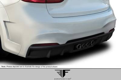 Aero Function - BMW X6 AF-1 Aero Function Rear Body Kit Bumper 114156 - Image 2