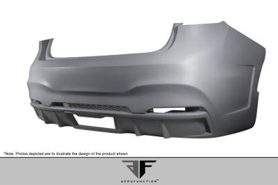 Aero Function - BMW X6 AF-1 Aero Function Rear Body Kit Bumper 114156 - Image 8