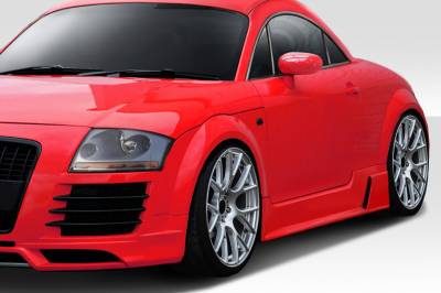 Duraflex - Audi TT Regulator Duraflex Side Skirts Body Kit 114184 - Image 2