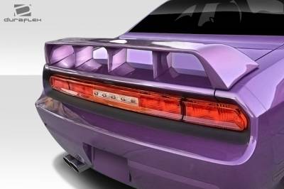 Duraflex - Dodge Challenger CVX Duraflex Body Kit-Wing/Spoiler 114235 - Image 2