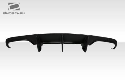 Duraflex - Mercedes C63 Super Fin Duraflex Rear Bumper Diffuser Body Kit 114366 - Image 3