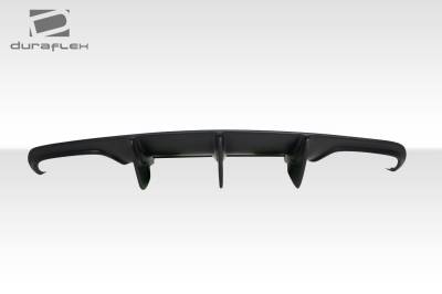 Duraflex - Mercedes C63 Super Fin Duraflex Rear Bumper Diffuser Body Kit 114366 - Image 4