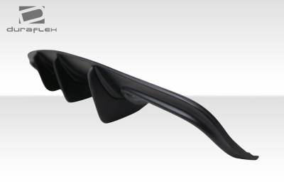 Duraflex - Mercedes C63 Super Fin Duraflex Rear Bumper Diffuser Body Kit 114366 - Image 6