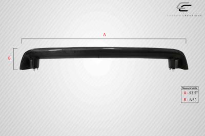 Carbon Creations - Universal R32 DriTech Carbon Fiber Body Kit-Wing/Spoiler 114401 - Image 3