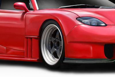 Duraflex - Mazda RX7 Bossen Duraflex Fender Flares 114442 - Image 2