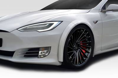 Duraflex - Tesla Model S RVS Duraflex 4pcs Fender Flares 115967 - Image 2