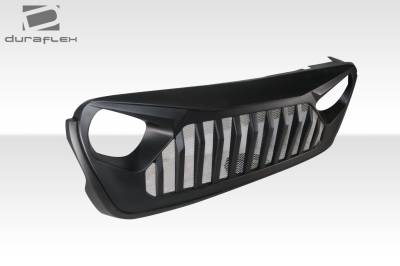 Duraflex - Jeep Wrangler Predator Duraflex Grill/Grille 116319 - Image 5