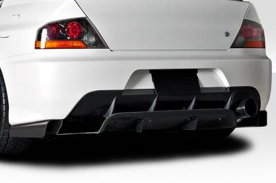 Duraflex - Mitsubishi Lancer 4DR VRS Duraflex Rear Bumper Diffuser  Body Kit 116615 - Image 2