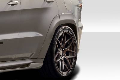 Duraflex - Jeep Grand Cherokee SRT Look Duraflex 4pcs Rear Fender Flares 117454 - Image 2