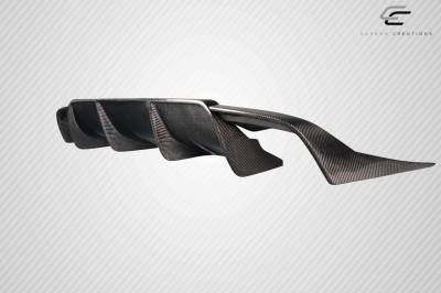 Carbon Creations - Honda Accord Ergo Carbon Fiber Rear Bumper Diffuser Body Kit 117545 - Image 4