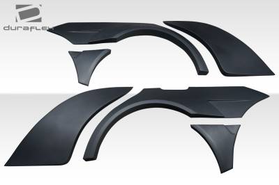 Duraflex - Lexus GS AM Design Duraflex 6pcs Wide Rear Fender Flares 117655 - Image 2