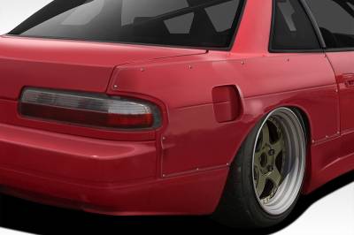 Duraflex - Fits Nissan 240SX 2DR D1 Duraflex 50MM 3pcs Rear Fender Flares 117677 - Image 2