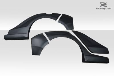 Duraflex - Hyundai Veloster Aerotune Duraflex 3pcs Rear Fender Flares 118129 - Image 2