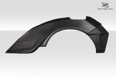 Duraflex - Honda Civic Speedster Duraflex 6pcs Wide Rear Fender Flares 118185 - Image 6