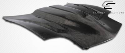 Carbon Creations - Chevrolet Corvette Carbon Creations ZR Edition 2 Hood - 1 Piece - 106140 - Image 8