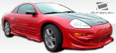 Duraflex - Mitsubishi Eclipse Duraflex Xplosion Front Bumper Cover - 1 Piece - 100129 - Image 2