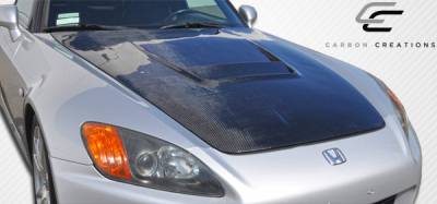 Carbon Creations - Honda S2000 Carbon Creations A-Sport Hood - 2 Piece - 105924 - Image 2