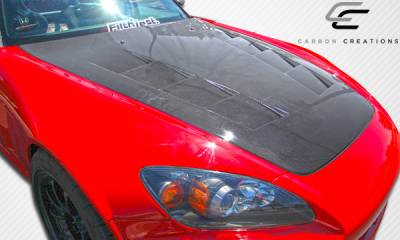 Carbon Creations - Honda S2000 Carbon Creations TS-1 Hood - 1 Piece - 105221 - Image 2