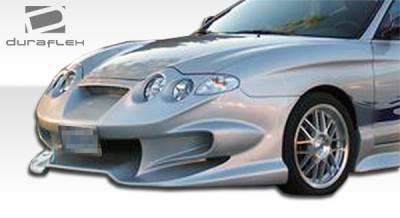 Duraflex - Hyundai Tiburon Duraflex Vader Front Bumper Cover - 1 Piece - 100080 - Image 2