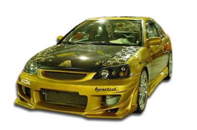 Duraflex - Honda Civic 2DR & 4DR Duraflex Bomber Front Bumper Cover - 1 Piece - 100249 - Image 1