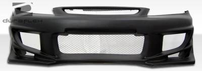 Duraflex - Honda Civic 2DR & 4DR Duraflex Bomber Front Bumper Cover - 1 Piece - 100249 - Image 2