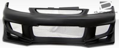 Duraflex - Honda Civic 2DR & 4DR Duraflex Bomber Front Bumper Cover - 1 Piece - 100249 - Image 3