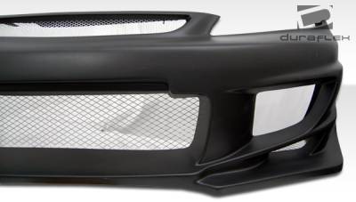 Duraflex - Honda Civic 2DR & 4DR Duraflex Bomber Front Bumper Cover - 1 Piece - 100249 - Image 6