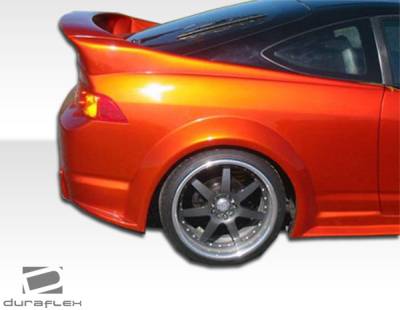 Duraflex - Acura RSX Duraflex GT300 Wide Body Rear Fender Flares - 2 Piece - 102254 - Image 4