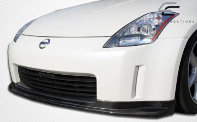 Carbon Creations - Nissan 350Z Carbon Creations N-1 Front Lip Under Spoiler Air Dam - 1 Piece - 104221 - Image 2