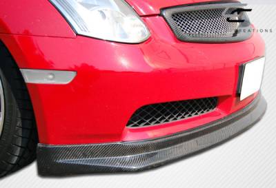 Carbon Creations - Infiniti G35 2DR Carbon Creations D-Spec Front Lip Under Spoiler Air Dam - 1 Piece - 105664 - Image 3