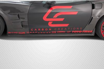 Chevrolet Corvette Carbon Creations ZR Edition Side Skirts Rocker Panels - 2 Piece - 105770