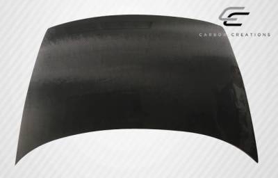 Carbon Creations - Honda Civic 4DR Carbon Creations OEM Hood - 1 Piece - 104107 - Image 9