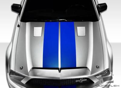 Duraflex - Ford Mustang Duraflex GT500 Hood - 1 Piece - 104718 - Image 2