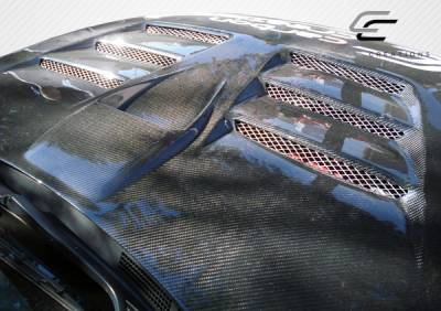 Carbon Creations - Mitsubishi Lancer Carbon Creations GT Concept Hood - 1 Piece - 104643 - Image 3