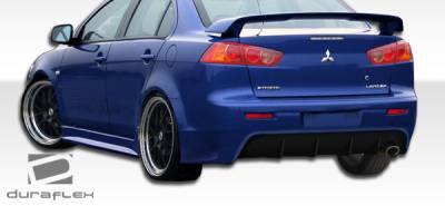 Duraflex - Mitsubishi Lancer Duraflex GT Concept Rear Bumper Cover - 1 Piece - 103944 - Image 2