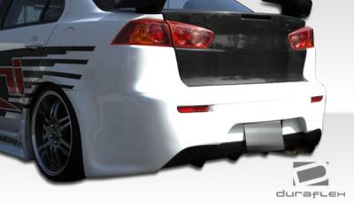 Duraflex - Mitsubishi Lancer Duraflex GT Concept Rear Bumper Cover - 1 Piece - 103944 - Image 6